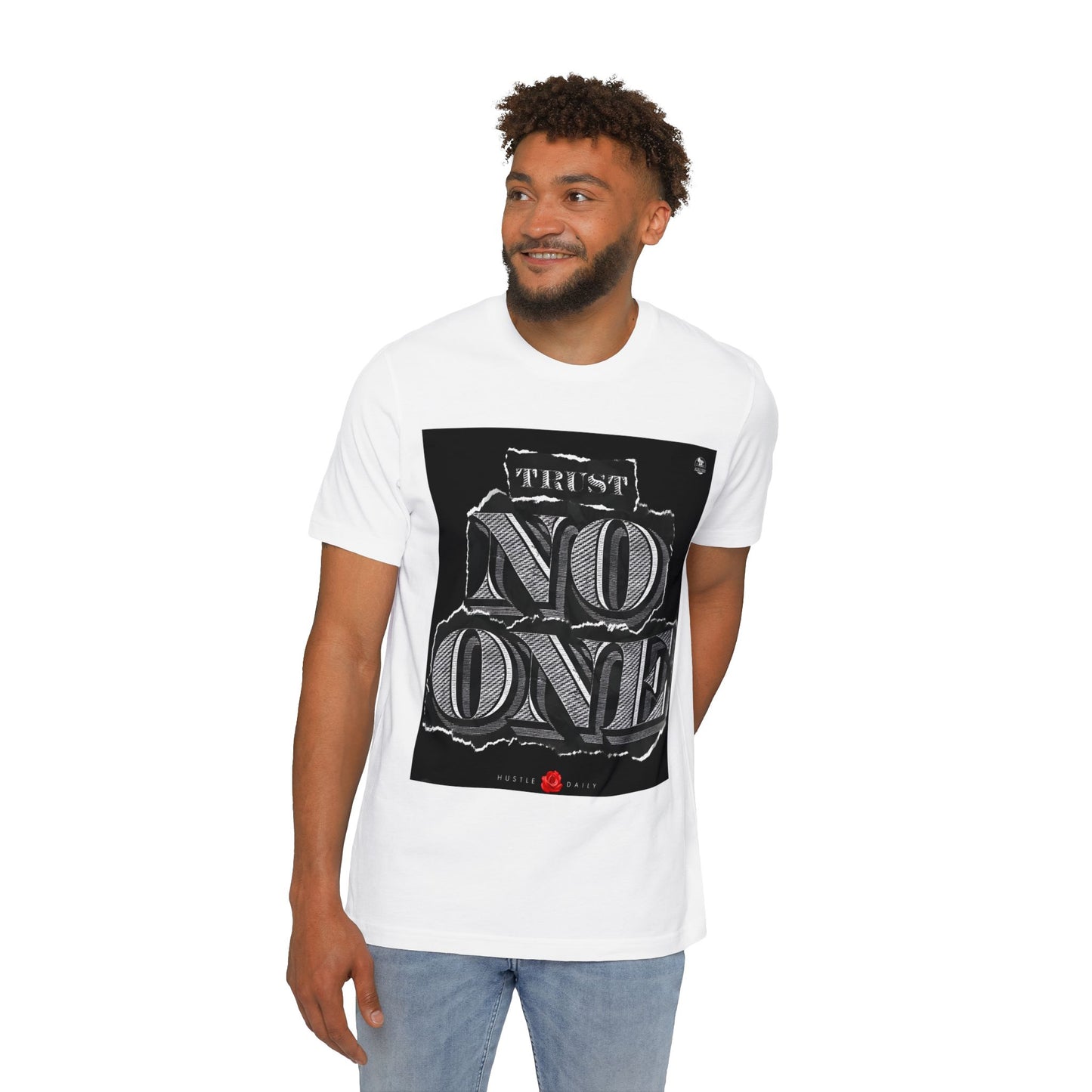 Trust No One Unisex Black T-Shirt