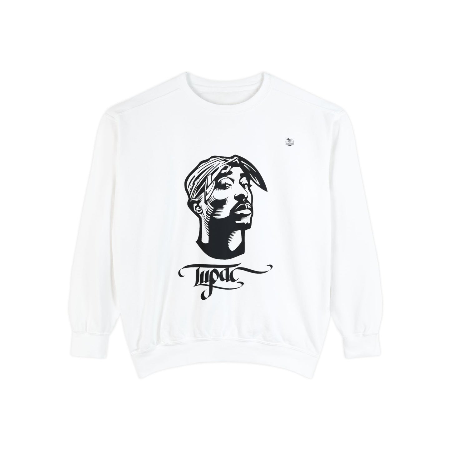 Tupac Keep Ya Head Up Unisex white Sweatshirt