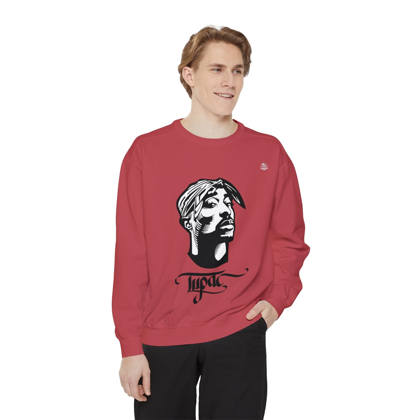 Tupac Keep Ya Head Up Unisex white Sweatshirt