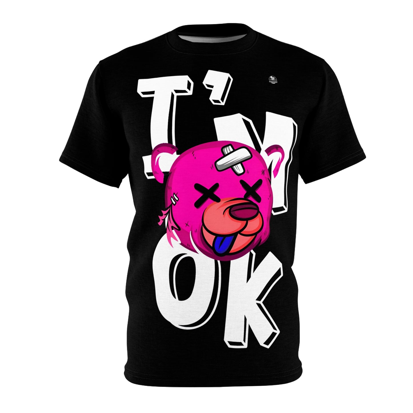 I'm Not Ok Unisex Black T-Shirt