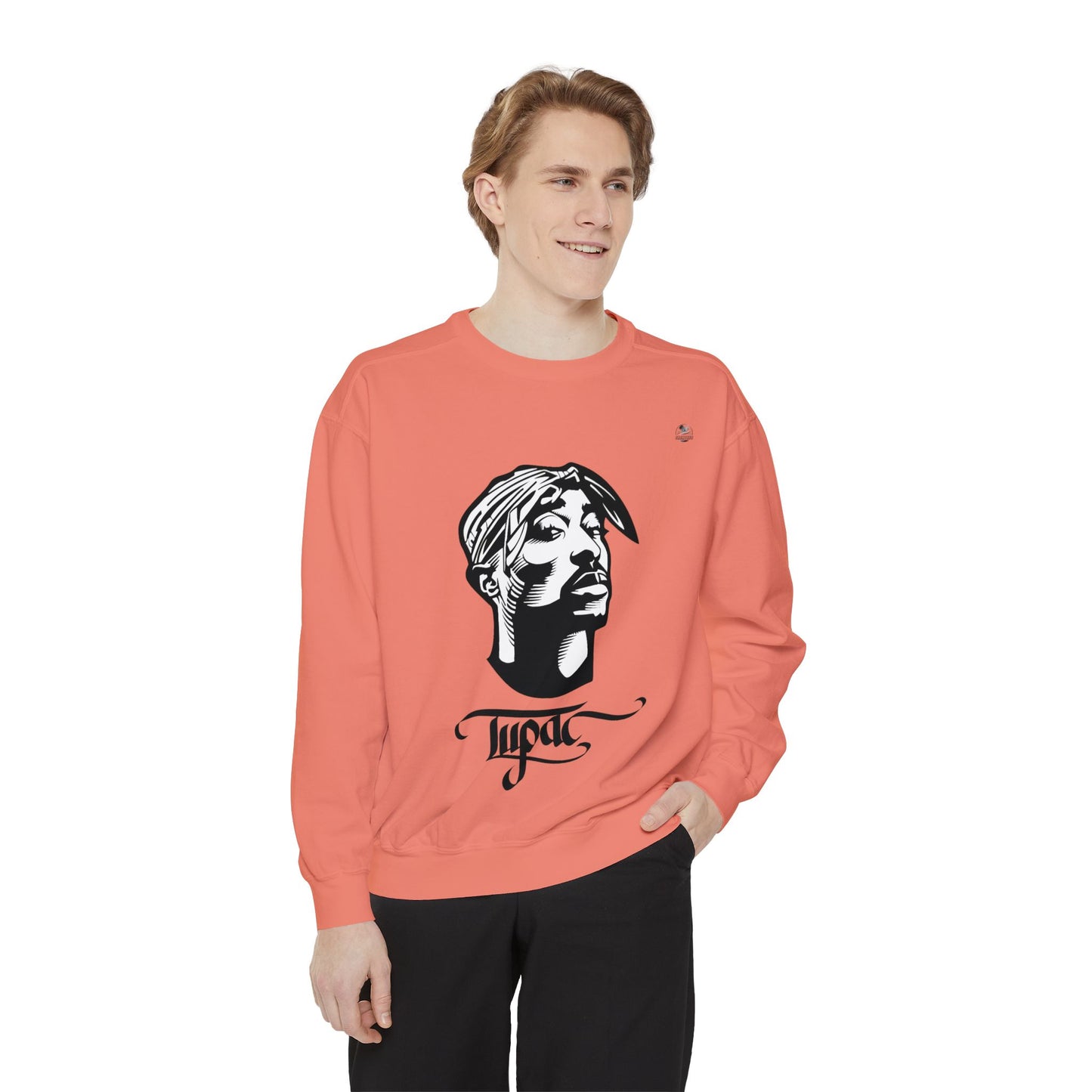Tupac Keep Ya Head Up Unisex white Sweatshirt