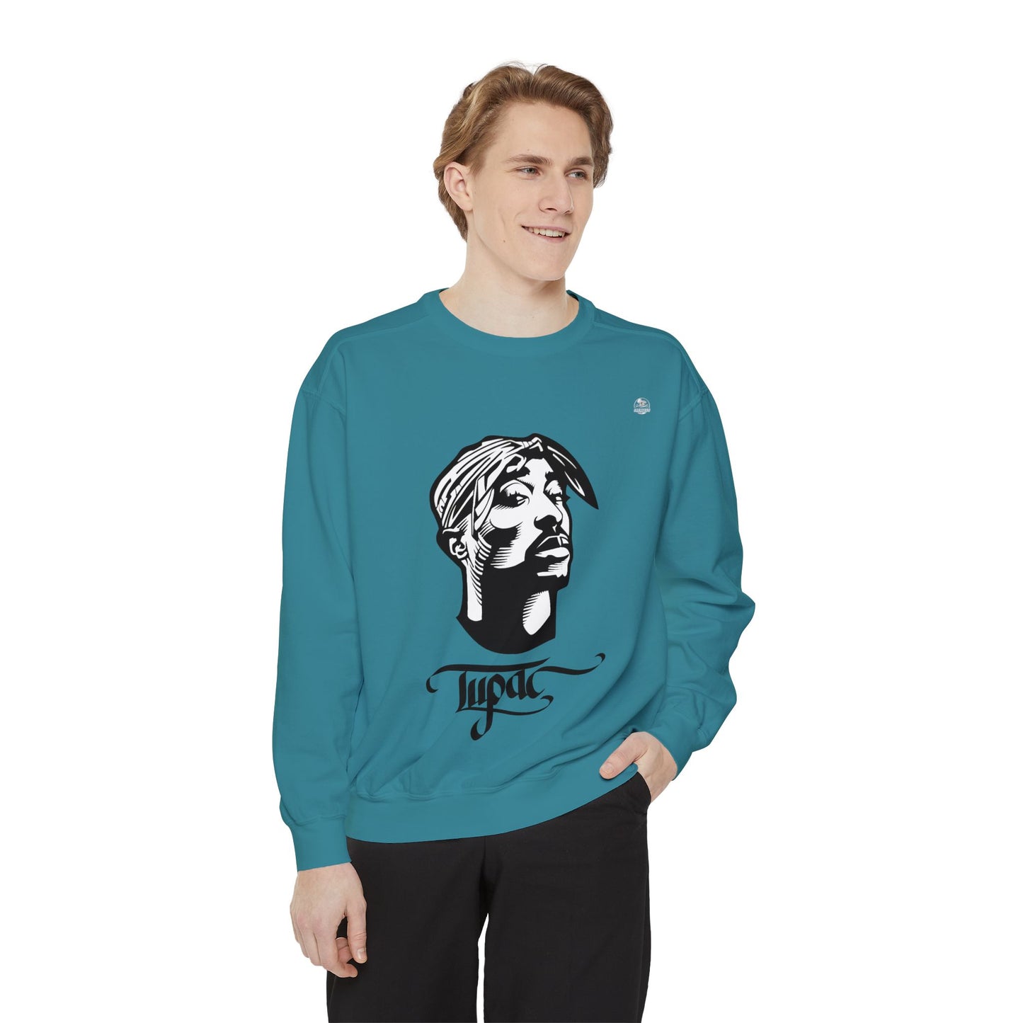 Tupac Keep Ya Head Up Unisex white Sweatshirt