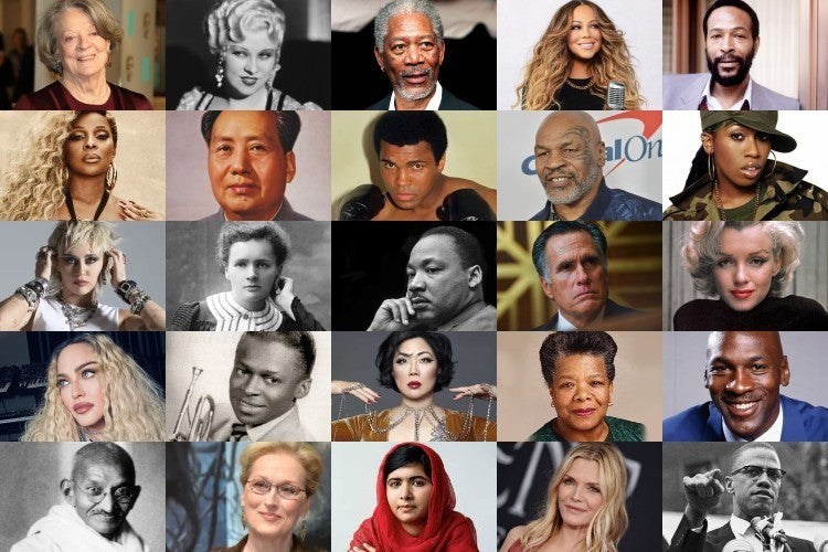 Iconic Faces (Celebrity)