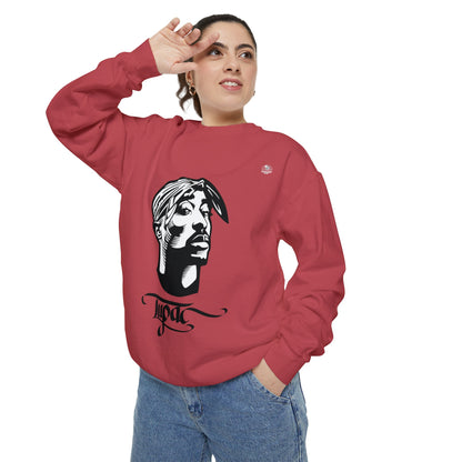 Tupac Keep Ya Head Up Unisex white Sweatshirt