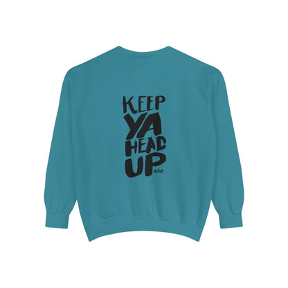 Tupac Keep Ya Head Up Unisex white Sweatshirt