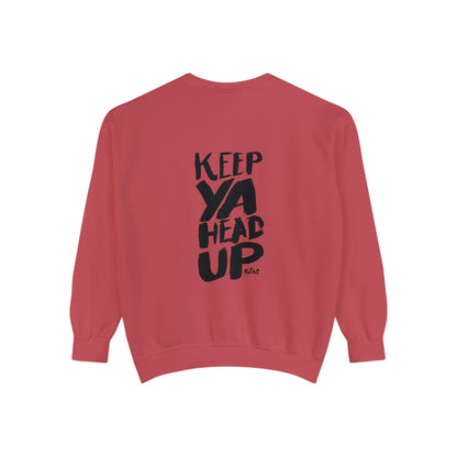 Tupac Keep Ya Head Up Unisex white Sweatshirt