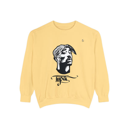 Tupac Keep Ya Head Up Unisex white Sweatshirt