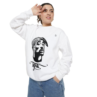 Tupac Keep Ya Head Up Unisex white Sweatshirt