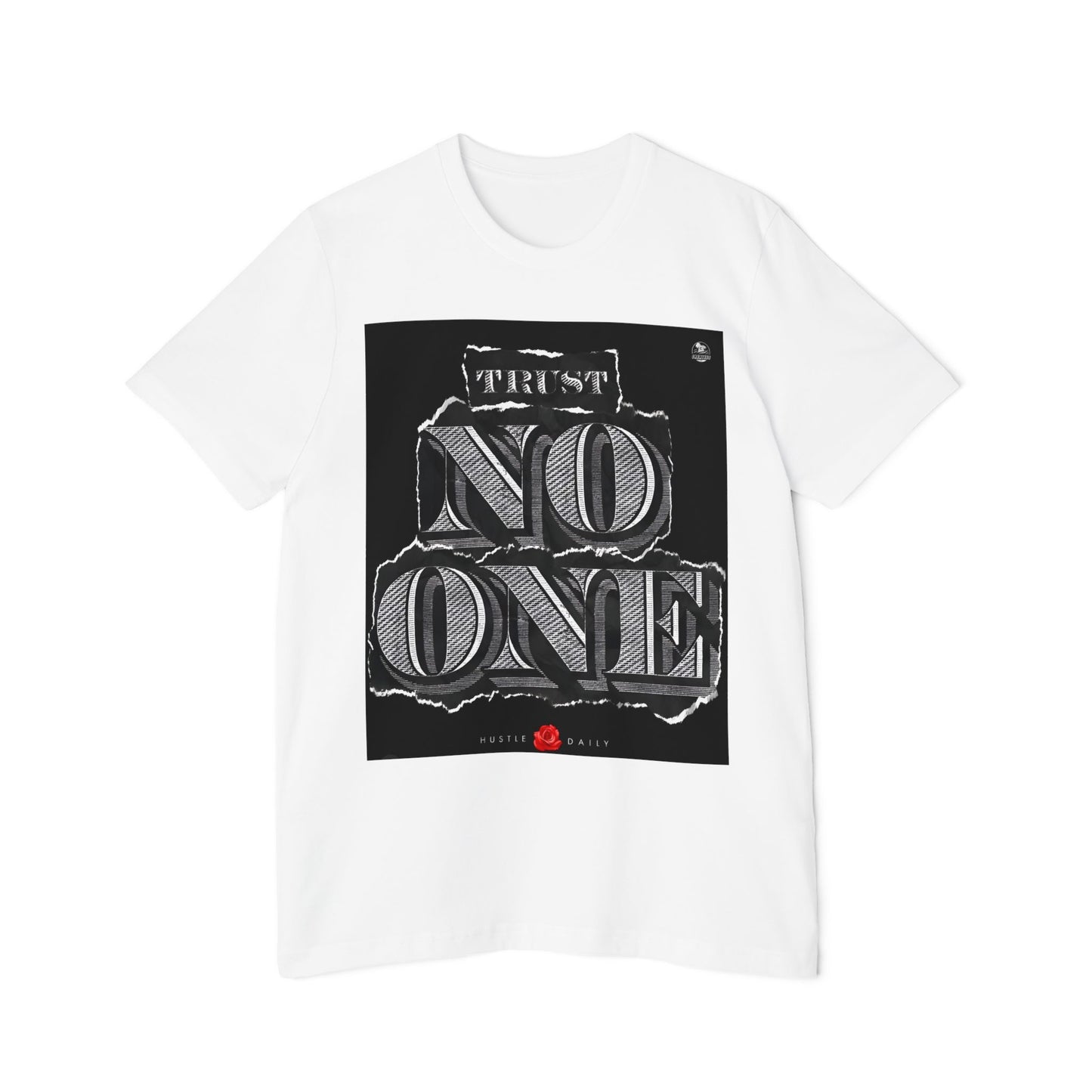 Trust No One Unisex Black T-Shirt