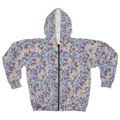 Mile Gourdes Unisex Zip Hoodie
