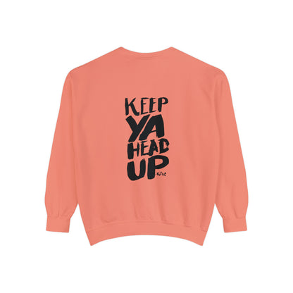 Tupac Keep Ya Head Up Unisex white Sweatshirt