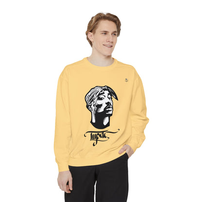 Tupac Keep Ya Head Up Unisex white Sweatshirt